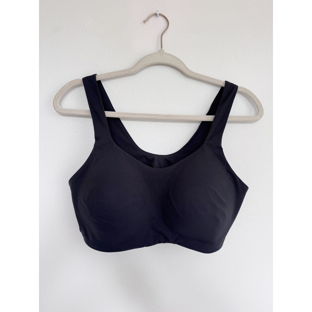 HUUG Womens Seamless Wireless Molded Cup Bra Black H230002 Size L